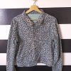 Chaqueta de jeans leopardo reversible