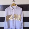 Camisa blanca  Alaniz x Karyn Coo